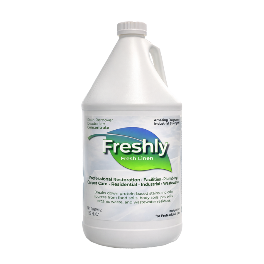 Freshly Organic Enzyme Stain Remover & Deodorizer Concentrate