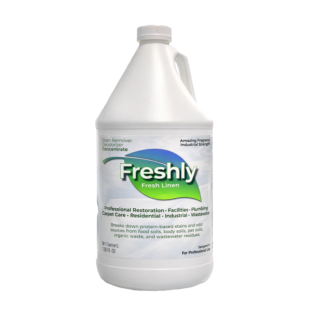 Freshly Organic Enzyme Stain Remover & Deodorizer Concentrate